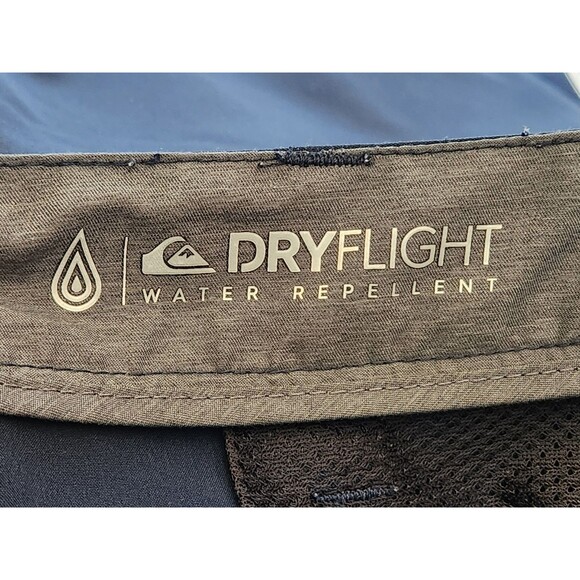 Quicksilver Amphibian‎ Shorts Men's 30 Navy Dryflight Water Repellent Hybrid 10" - Picture 4 of 7